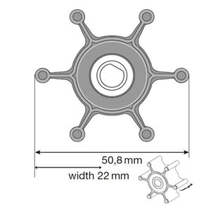 Johnson Impeller für F4 Pumpe