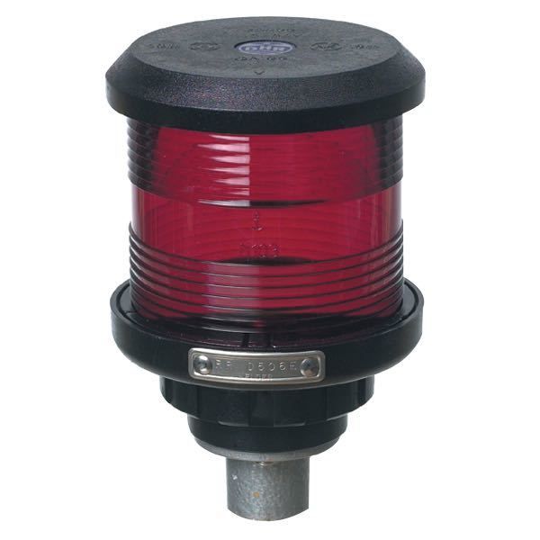 DHR Positionslaterne 360° rot H=142mm D=92mm