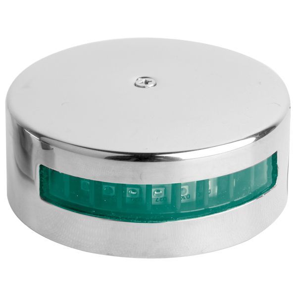 Attwood LED Positionslaterne Aufbaumontage 12V Steuerbord 2sm rostfreier Stahl für Boote