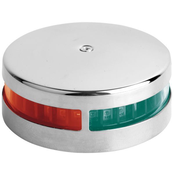 Attwood LED Positionslaterne Aufbaumontage 12V Zwei-Farben 2sm rostfreier Stahl für Boote