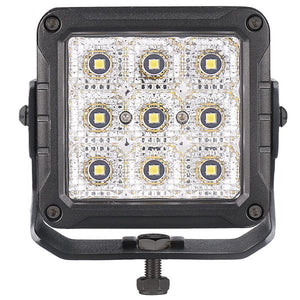 1852 Decksscheinwerfer Aluminiumgehäuse Flood 10-30V 45W LED 3.76A/12V 1.9A/24V B=131mm H=103mm T=74mm
