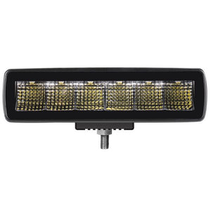 1852 Decksscheinwerfer Aluminiumgehäuse Flood 10-30V 6 LED 2.04A/12V 1.04A/24V B=157mm H=43.7mm T=60mm