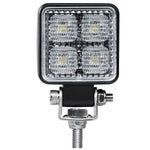 1852 Decksscheinwerfer Aluminiumgehäuse Flood 10-30V 11.2W LED 0.75A/12V 0.43A/24V B=53mm H=75mm T=32mm