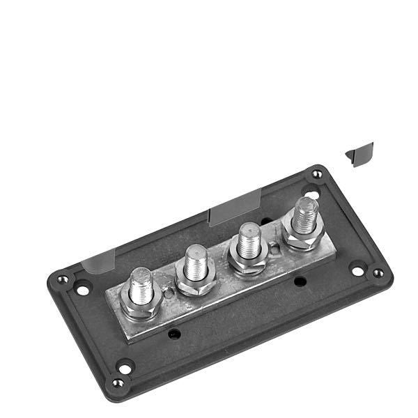 BEP Sammelstützpunkt 4x M10 300A mit Abdeckkappe