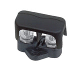 BEP Sammelstützpunkt doppelt M6 mit Abdeckkappe schwarz