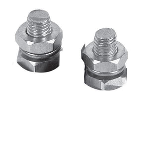 BEP Sammelstützpunkt doppelt M10 mit Abdeckkappe schwarz