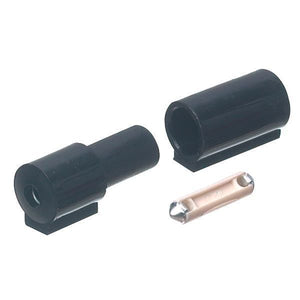 Sicherungshalter Inline Kunststoff schwarz für eine 8A-Sicherung