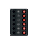 Gotthardt Wave Elektropaneel – 6 Schalter mit Automatiksicherungen (12 V)