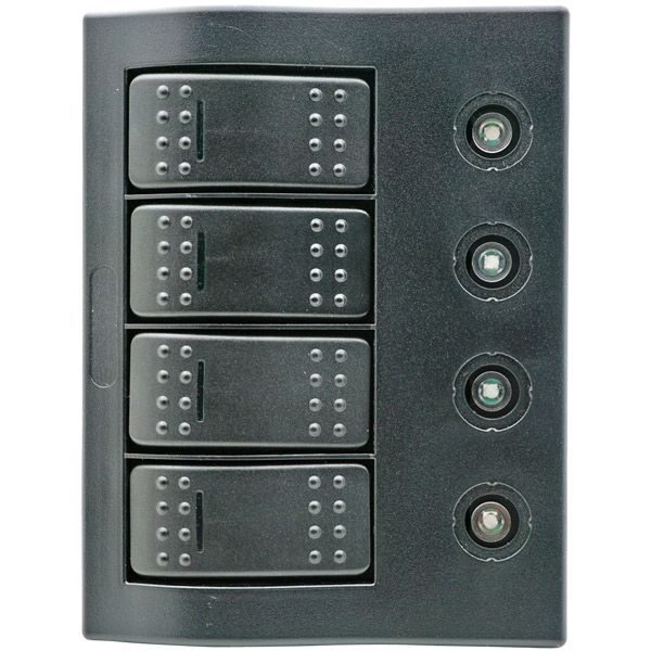 1852 Elektropaneel mit LED-Kontrollleuchten