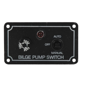 Schalttafel für Bilgepumpen mit LED-Kontrollleuchte