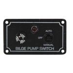 Gotthardt Schalttafel für Bilgepumpen – mit LED-Kontrollanzeige und Kippschalter