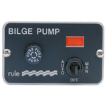 Rule Bilgenpumpen-Schalttafel – 3-Wege-Schalter