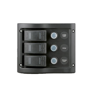 Elektropaneel wasserdicht 3 Schalter / Sicherungen