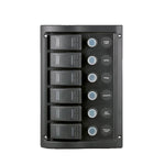 Gotthardt Elektropaneel wasserdicht – Schalttafel mit 6 Schaltern & Sicherungen