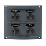 Elektropaneel deluxe 4 Schalter / Sicherungen