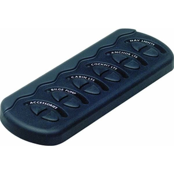 BEP Schalttafel mit 6 Schaltern IP58 12V