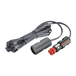 Universalstecker 12/24V 8A mit Sicherung und Kabel L=4m und Kupplung
