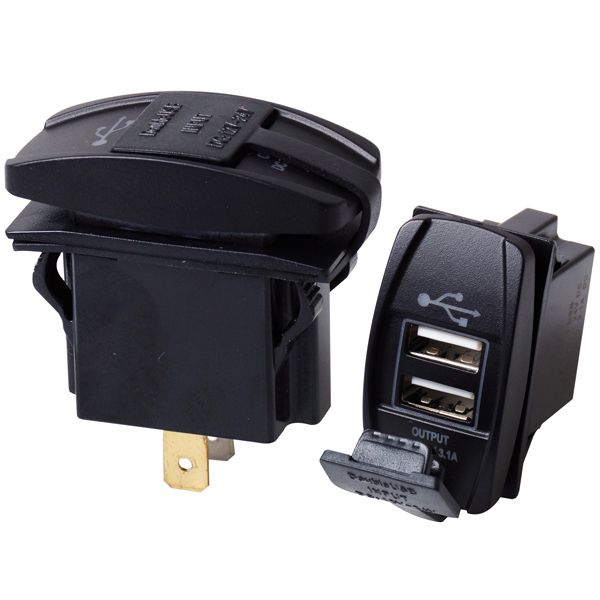 Gotthardt USB-Steckdose – Doppel-USB für das Bordnetz (6–30 V)