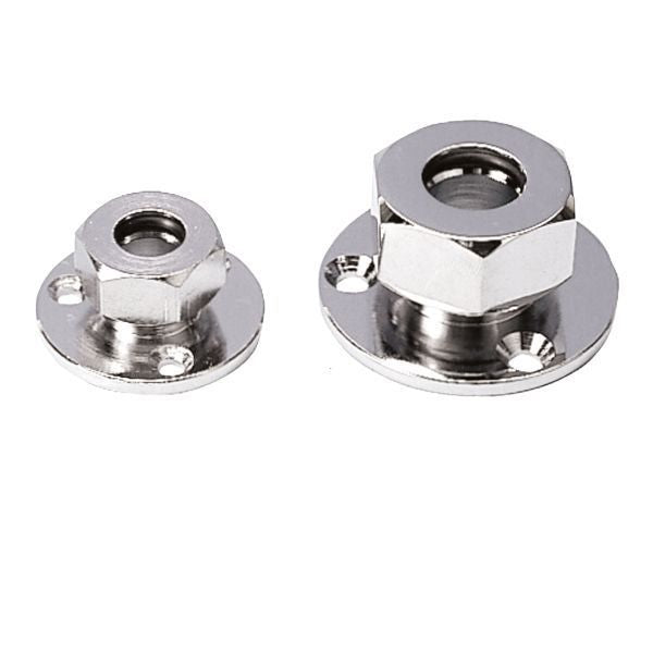 Kabeldurchführung Messing verchromt