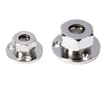 Kabeldurchführung Messing verchromt