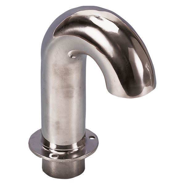 Roca Kabeldurchführung Schwanenhals rostfreier Stahl ID=45mm Höhe über-unter Deck=166mm -31mm