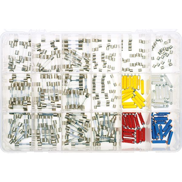 1852 Glas- und Porzellansicherungen Sortiment mit 270 Stück