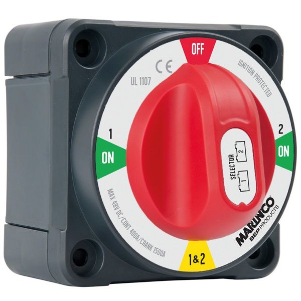 BEP Pro Installer Batteriewahlschalter 400 A – robuste Bordstromverteilung