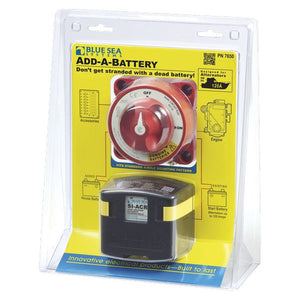 Blue Sea Batterieschalter mit Relais max32V 350A Anschluss M10