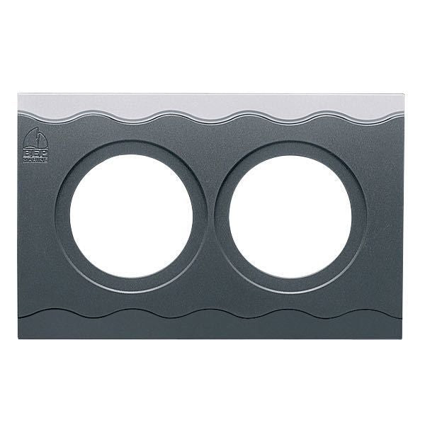 BEP Montageplatte für 2 BEP Automatiksicherungen