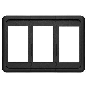 Blue Sea Systems Contura Mounting Paneel für 3 Schalter