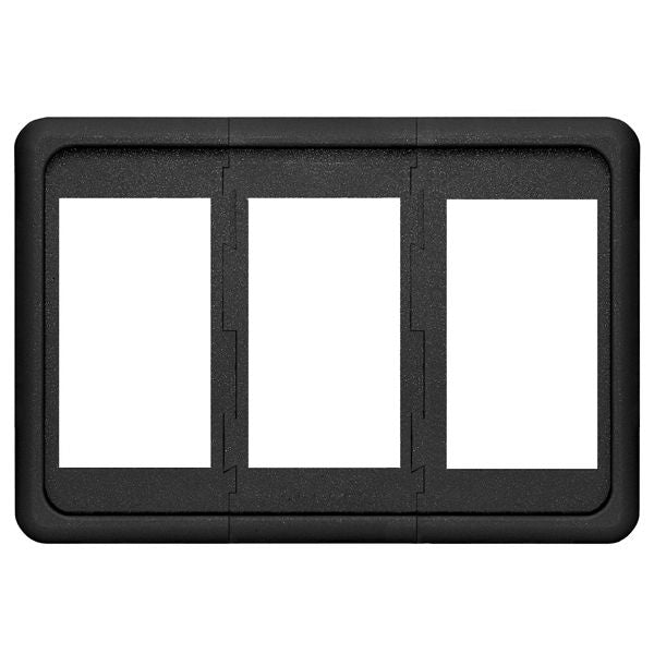 Blue Sea Systems Contura Mounting Panel – Schalterträger für 3 Schalter