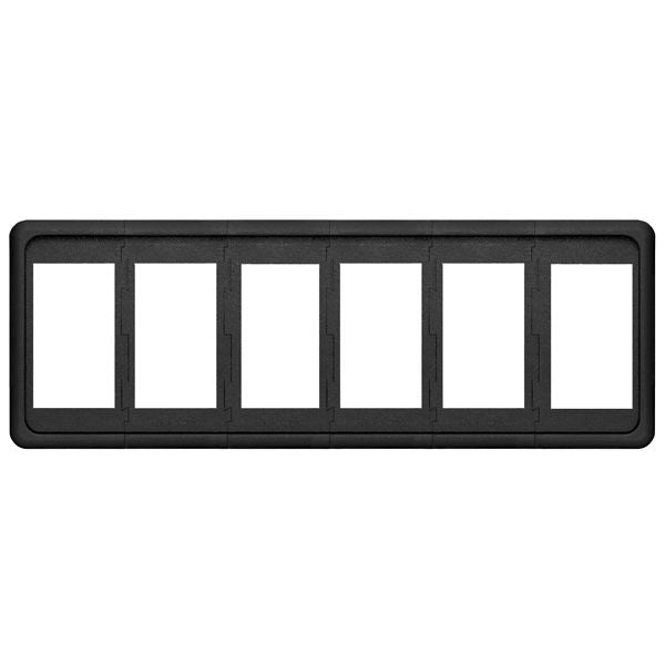 Blue Sea Systems Contura Mounting Panel – Schalterpanel für 6 Schalter