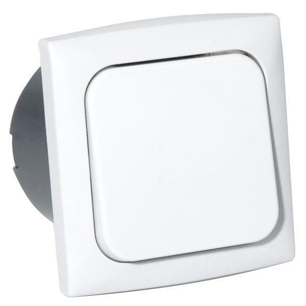 Crusader 230V Schalter zum Einbau weiss