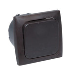 Crusader 230V Schalter zum Einbau braun