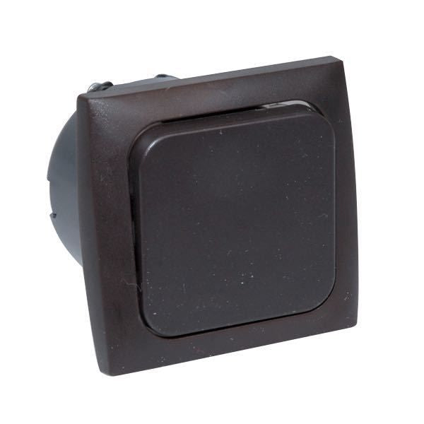 Crusader 230V Schalter zum Einbau braun