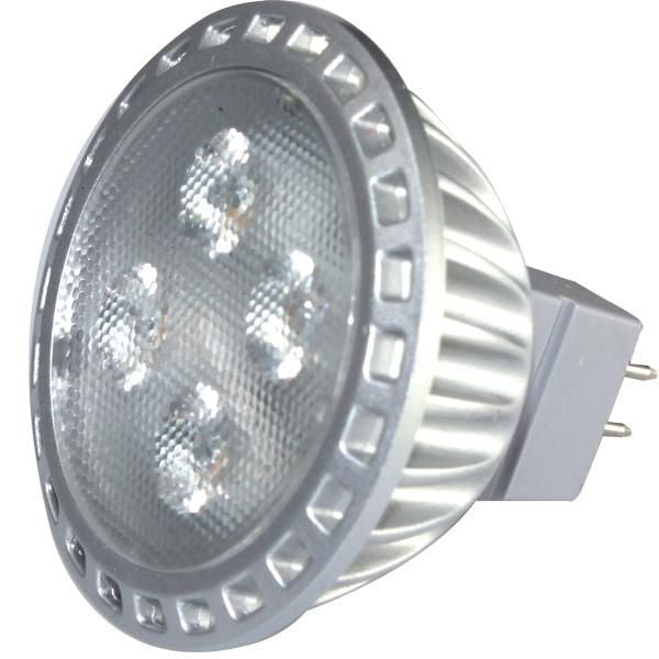 NauticLED Glühlampe MR16 Sport GU5.3 10-30VDC 5W D=50mm L=46mm 35°