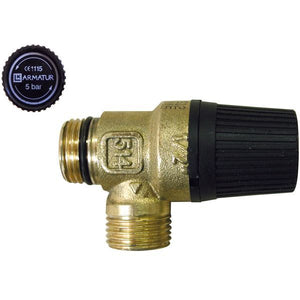Isotemp Sicherheitsventil Square 16l 5.0 kp/cm2