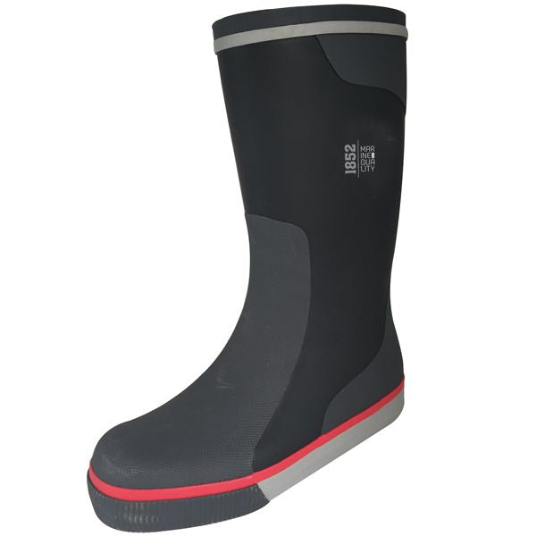 1852 Gummistiefel kurzer Schaft grau