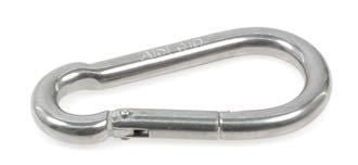 1852 Karabinerhaken Edelstahl – robuster Schnellverschluss-Haken für Bord und Rigg