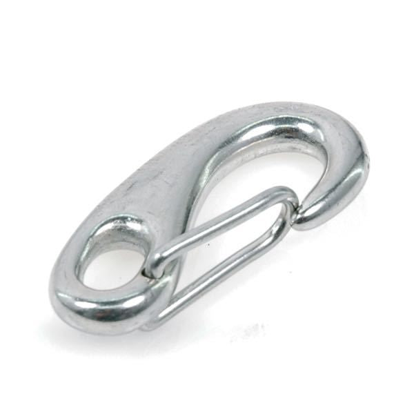 Karabinerhaken mit Auge Edelstahl