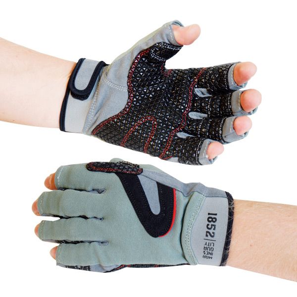 1852 Seglerhandschuh mit offenen Fingerspitzen