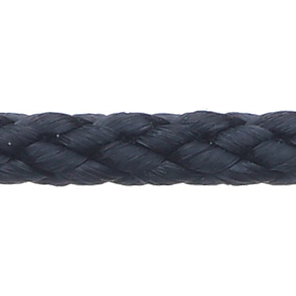 Robline Polyesterleine 8-fach geflochten schwarz 200m