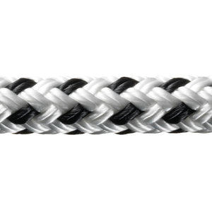 robline Rio Festmacher geflochten schwarz/weiß