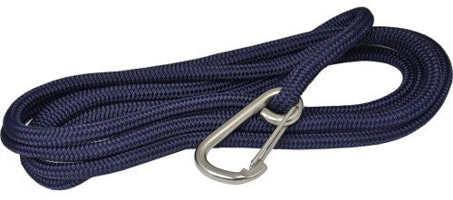 1852 Festmacher doppelt geflochtenes mit Karabinerhaken L=6m