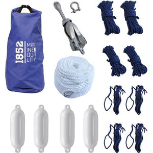 1852 Festmacherpaket mit wasserdichter Tasche