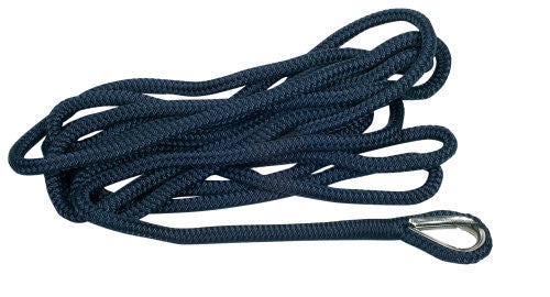 1852 Festmacher mit eingespleißter Kausch – doppelt geflochten