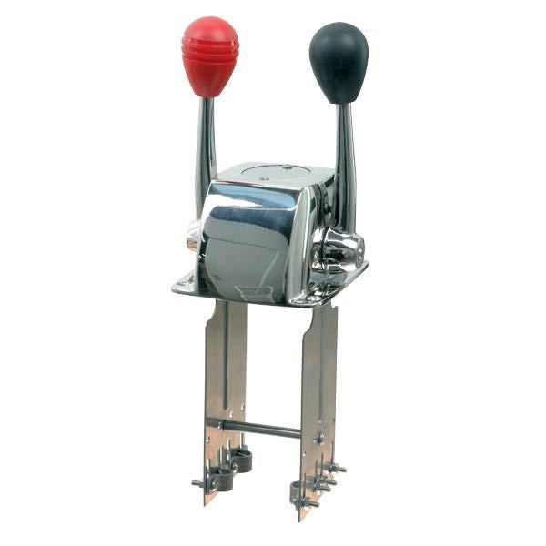 Doppelhebelschaltung rostfreier Stahl L=136mm B=108mm