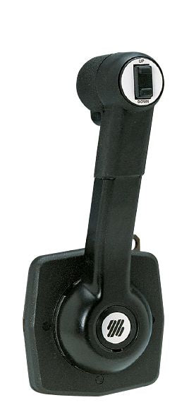 Ultraflex Einhebelschaltung B184 für Seitenmontage für Schaltung und Gas mit Leerlaufstellung und Trimmfunktion