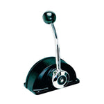 Ultraflex Einhebelschaltung B301B Aluminium schwarz für Aufbaumontage für Schaltung und Gas mit Leerlaufstellung