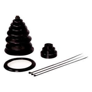 Durchführung für Steuerkabel oder Gaskabel geschlitzt Gummi schwarz AD=115mm H=135mm mit Kabelbindern